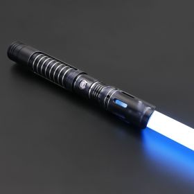 TXQSABER RGB VOID Smooth Lightsaber 12 Light Colors and 16 Sets Soundfonts Metal Hilt PC Blade Kid Xmas Toys Laser Sword