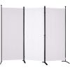 VEVOR Room Divider, 6.1 ft (102×71inch)Room Dividers and Folding Privacy Screens (3-panel), Fabric Partition Room Dividers for Office, Bedroom