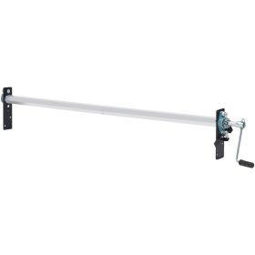 VEVOR Hand Crank Tarp Roller Kit, 64" to 104" Wide, Aluminum Alloy, Manual Cab Level Dump Truck Tarp Roller with 7" Sponge-Wrapped Handle