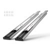 VEVOR 10 Pairs of 24 Inch Drawer Slides Side Mount Rails, Heavy Duty Full Extension Steel Track