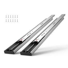 VEVOR 10 Pairs of 24 Inch Drawer Slides Side Mount Rails, Heavy Duty Full Extension Steel Track