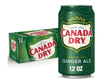 Canada Dry Ginger Ale, 12 Fl Oz, 12 Count