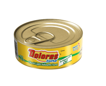 Dolores Tuna, Chunk Light Yellowfin Tuna in Vegetable Oil, 5 oz Can