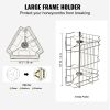 VEVOR Manual Honey Extractor, 3 Frames Honey Spinner Extractor, Stainless Steel Beekeeping Extraction, Honeycomb Drum Spinner with Lid