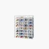White, Small Size, 32PCS, 33*23*14cm, Shoe Box, Plastic Mesh, Freely Combinable
