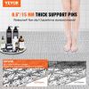 VEVOR Modular Interlocking Cushion, 12 Pack 12" x 12" Splicing Drainage Mats, PVC Interlocking Drainage Floor Tiles