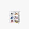 White, Big Size, 6PCS, 36*28*21cm, Shoe Box, Plastic Mesh, Freely Combinable