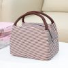 1pc Aluminum Foil Lunch Bag; Thick Insulation Bag; Large Capacity Student Lunch Bag; Portable Cold Storage Lunch Box Bag