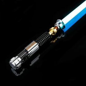 TXQSABER Obi-Wan Kenobi Battle Weathering Smooth Swing Lightsaber Pixel pro Can Programme With Pixel Blade Laser Sword Toys (Version: Super RGB, Color: Obi-Wan EP3)