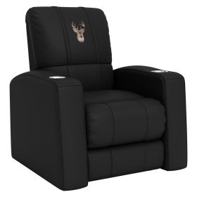 Relax Home Theater Recliner with Deer Head Logo (Material: Top Grain Leather *Custom Order 8 Week Lead time No Returns*)