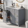 36" Bathroom Vanity Cabinet with Sink Top Combo Set, Single Sink, Shaker Cabinet with Soft Closing Door and Drawer