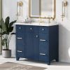 36" Bathroom Vanity Cabinet with Sink Top Combo Set, Single Sink, Shaker Cabinet with Soft Closing Door and Drawer