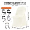 VEVOR Stretch Spandex Folding Chair Covers, Universal Fitted Chair Cover, Removable Washable Protective Slipcovers, for Wedding, Holiday, Banquet